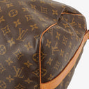 Louis Vuitton Keepall 55 Bandoulière Monogram Canvas Travel Bag