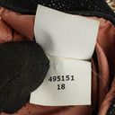 Stella McCartney Falabella Mini Tote Black Vegan Shaggy Deer Fold Over Bag