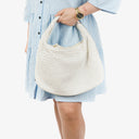 Bottega Veneta Nappa Intrecciato Medium Veneta Hobo White