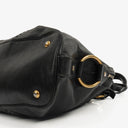Yves Saint Laurent Black Leather Muse Bag