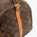 Louis Vuitton Keepall 55 Bandoulière Monogram Canvas Travel Bag