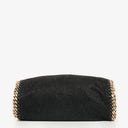 Stella McCartney Falabella Mini Tote Black Vegan Shaggy Deer Fold Over Bag