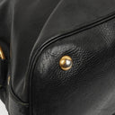 Yves Saint Laurent Black Leather Muse Bag