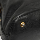 Yves Saint Laurent Black Leather Muse Bag