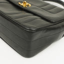 Chanel Black Quilted Lambskin Vertical Kelly Flap Bag