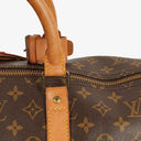 Louis Vuitton Keepall 55 Bandoulière Monogram Canvas Travel Bag