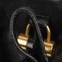 Yves Saint Laurent Black Leather Muse Bag