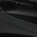Chanel CC Velvet Platform Mocassins Loafers