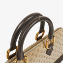 Louis Vuitton Alma Long Brown Monogram Mini Lin Handbag
