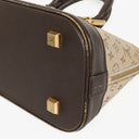 Louis Vuitton Alma Long Brown Monogram Mini Lin Handbag