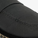 Chanel CC Velvet Platform Mocassins Loafers
