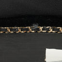 Chanel CC Velvet Platform Mocassins Loafers