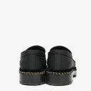 Chanel CC Velvet Platform Mocassins Loafers
