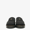 Chanel CC Velvet Platform Mocassins Loafers