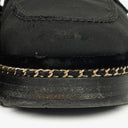 Chanel CC Velvet Platform Mocassins Loafers