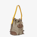 Gucci Neo Vintage GG Supreme Canvas Drawstring Backpack Top Handle