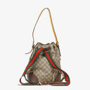 Gucci Neo Vintage GG Supreme Canvas Drawstring Backpack Top Handle