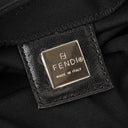 Fendi Baguette Black Neoprene Shoulder Bag