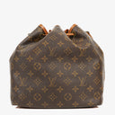 Louis Vuitton Petit Noe Monogram Canvas Shoulder Bag
