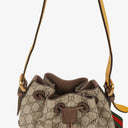 Gucci Neo Vintage GG Supreme Canvas Drawstring Backpack Top Handle