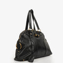 Yves Saint Laurent Black Leather Muse Bag