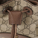 Gucci Neo Vintage GG Supreme Canvas Drawstring Backpack Top Handle