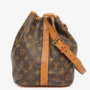 Louis Vuitton Petit Noe Monogram Canvas Shoulder Bag