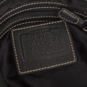 Coach Black Leather Soho Buckle Flap Bag