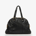 Yves Saint Laurent Black Leather Muse Bag