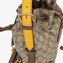 Gucci Neo Vintage GG Supreme Canvas Drawstring Backpack Top Handle