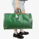 Louis Vuitton Keepall 55 Green EPI Leather Travel Bag
