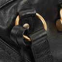 Yves Saint Laurent Black Leather Muse Bag