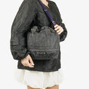 Blue Label Crestbridge Denim Bucket Bag