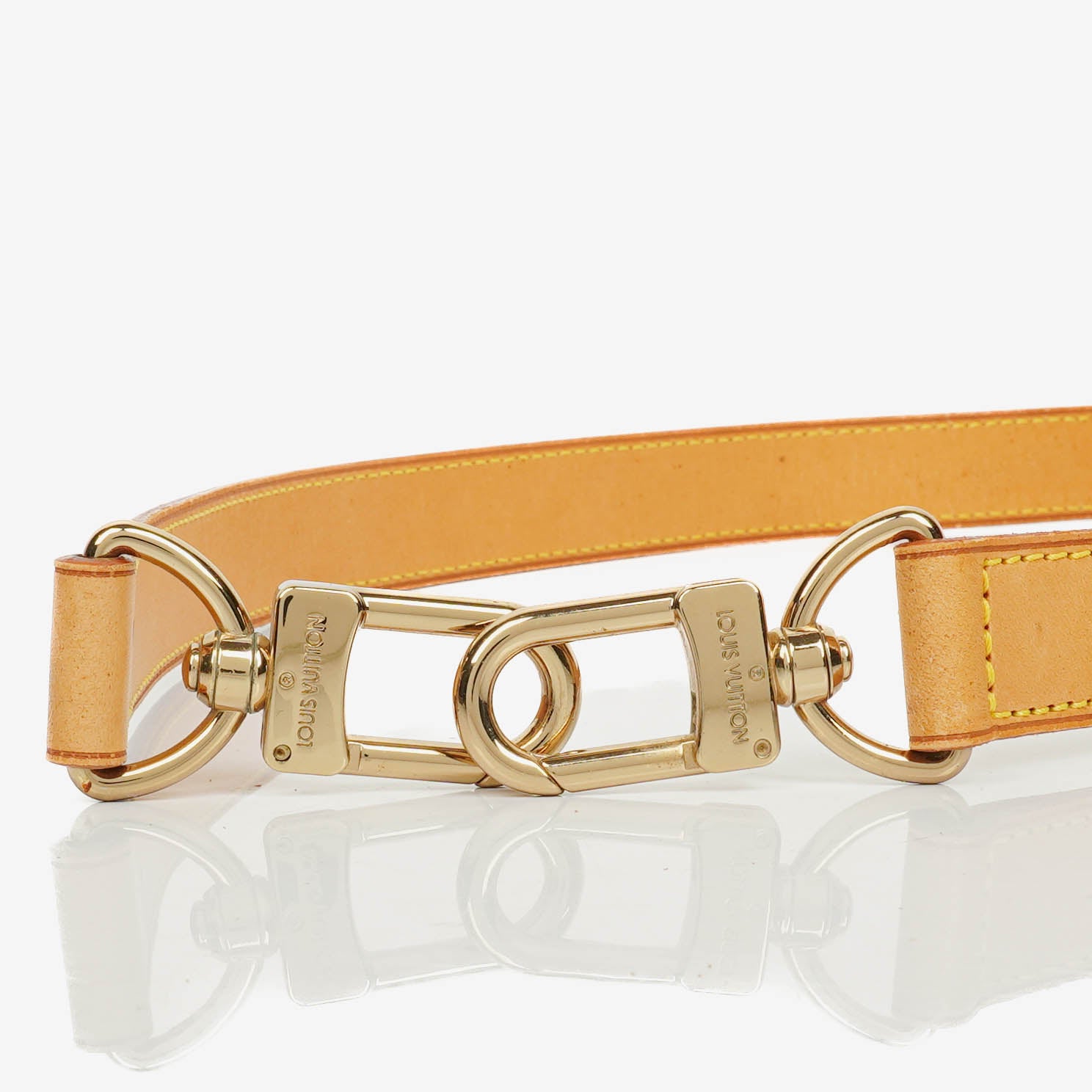 Bandoulière longue Vachetta 25 mm Louis Vuitton