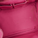 Prada Peonia Canapa Denim Logo Tote Bag