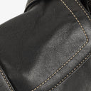Coach Black Leather Soho Buckle Flap Bag