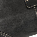 Coach Black Leather Soho Buckle Flap Bag