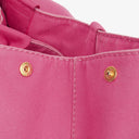 Prada Peonia Canapa Denim Logo Tote Bag