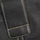 Coach Black Leather Soho Buckle Flap Bag