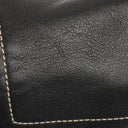 Coach Black Leather Soho Buckle Flap Bag