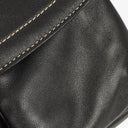 Coach Black Leather Soho Buckle Flap Bag
