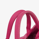 Prada Peonia Canapa Denim Logo Tote Bag
