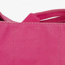 Prada Peonia Canapa Denim Logo Tote Bag