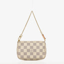 Louis Vuitton Mini Pochette Damier Azur Canvas