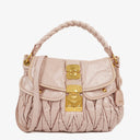 Miu Miu Matelasse Leather Tote Bag