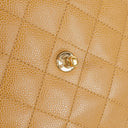 Chanel Caviar Quilted Beige Jumbo Kelly Flap Bag