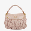 Miu Miu Matelasse Leather Tote Bag