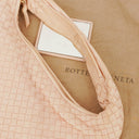 Bottega Veneta Nappa Intrecciato Neutral Medium Veneta Hobo Bag