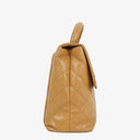 Chanel Caviar Quilted Beige Jumbo Kelly Flap Bag