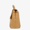 Chanel Caviar Quilted Beige Jumbo Kelly Flap Bag